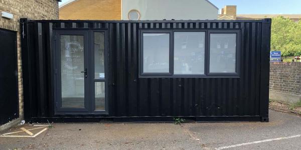 Shipping container conversion