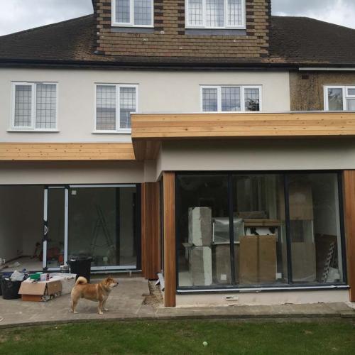 Refurbishment to rear extension