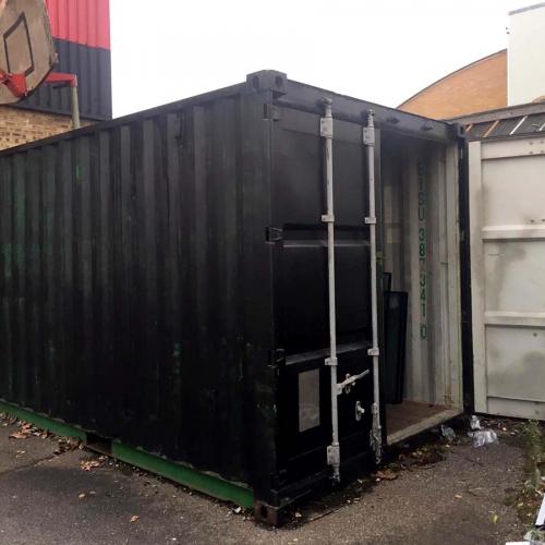 Shipping container conversion