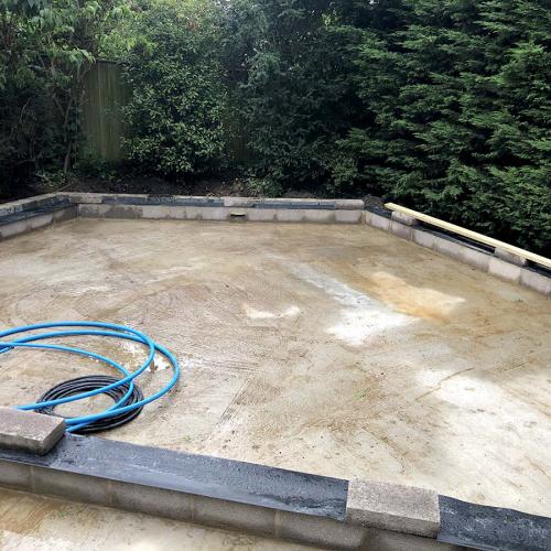 Design and build garden outbuilding  9m x 6m